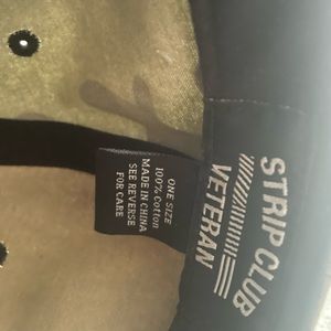 This authentic fatigue ball cap is an eye catcher!!! One Size fits All!